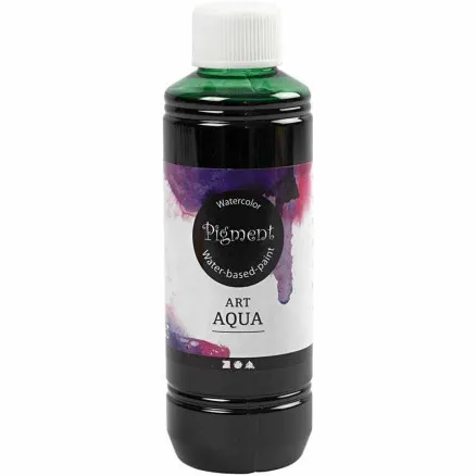 Flüssige Aquarellfarbe, grün, 250 ml/1 Fl.