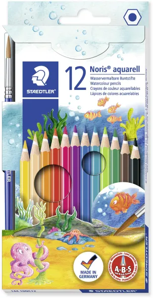 Farbstift Noris Club Aquarell ass (12)