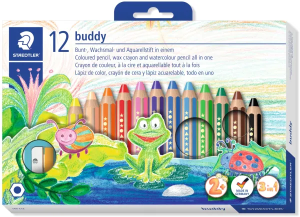 Farbstift Buddy chunky 3in1 (12)