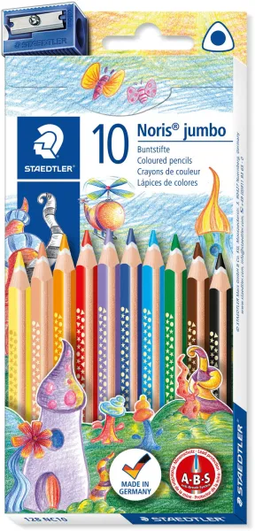 STAEDTLER Noris 128 Jumbo Buntstifte
