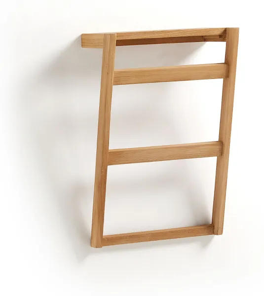 Kuveni, Handtuchhalter, natur, massives Holz