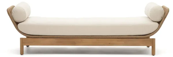 Catalina, Outdoor-Liegestuhl, natur, massives Holz